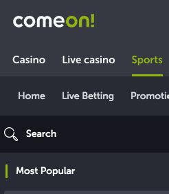 comeon login|ComeOn .